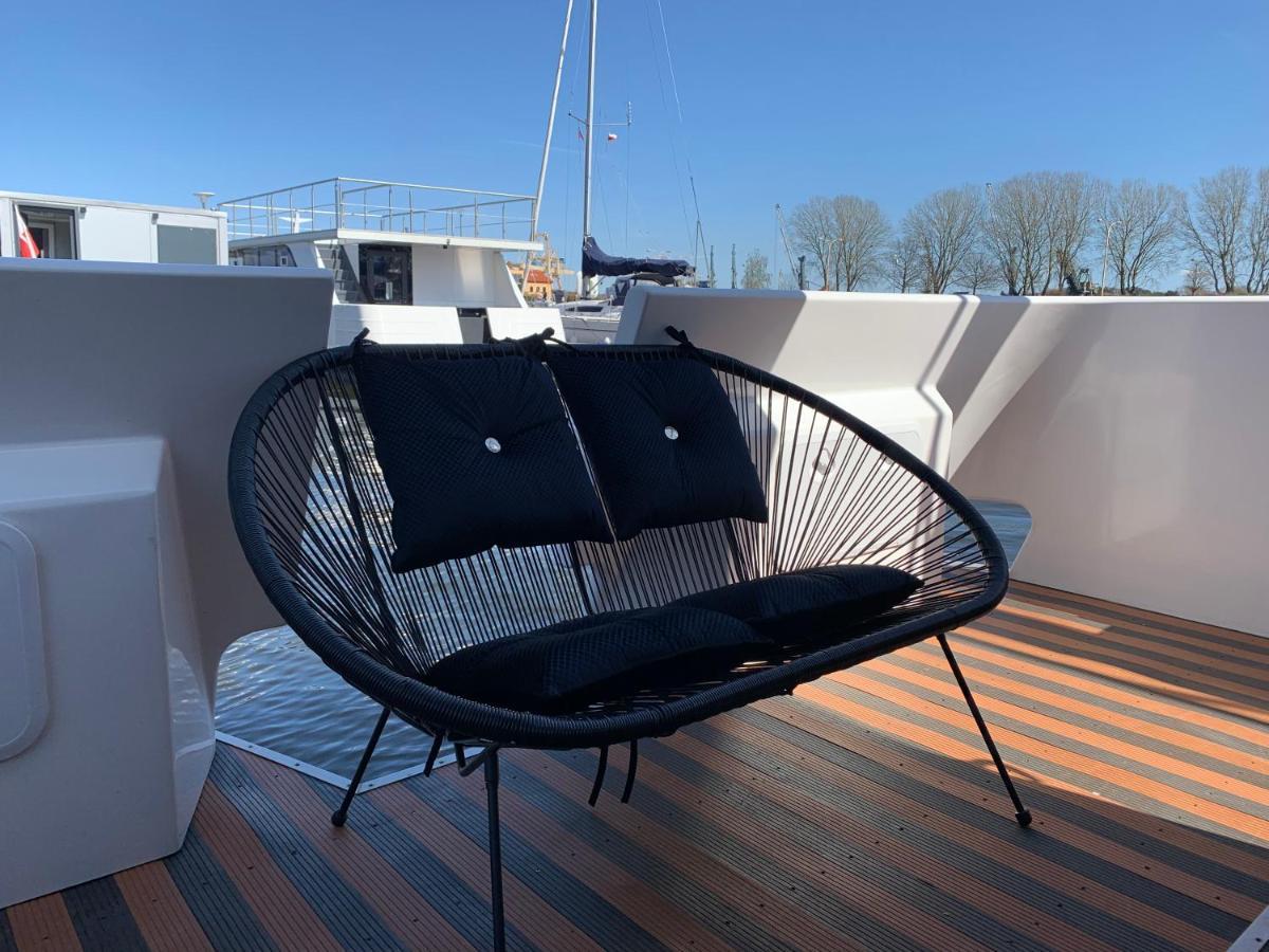 Amber Houseboat Lejlighed Świnoujście  Eksteriør billede